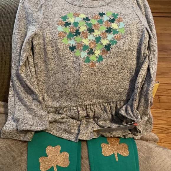 Other - Toddler 4T st Patrick’s day outfit brand new with tags